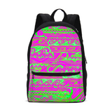 Moana Backpack (Canvas/Pink/Green)