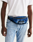 Kekai Crossbody Sling Bag (ombré blue)