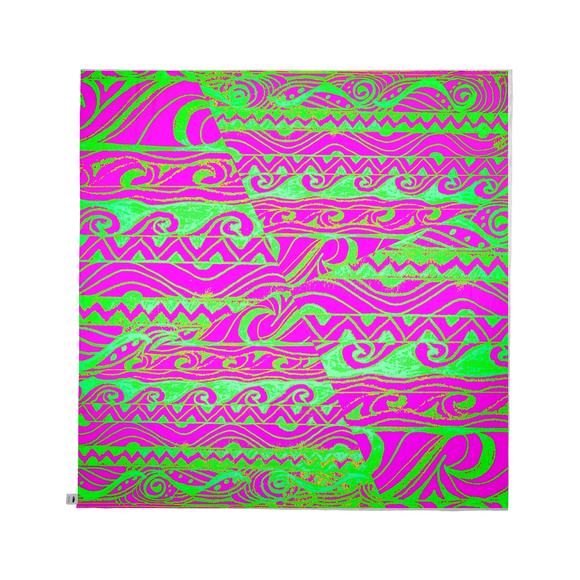 Moana Swim Cover Up/Lavalava/Pareo (pink/green)