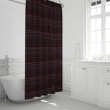 Hele Shower Curtain (Red)