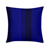 Hele Throw Pillow Case 18"x18" (Blue)