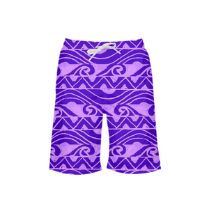 Peʻahi Kids Boys Youth Swim Trunk (purple)