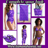 Pe’ahi Womens One-Piece Swimsuit (purple)