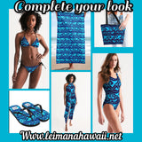 Pe’ahi Womens One-Piece Swimsuit (blue)