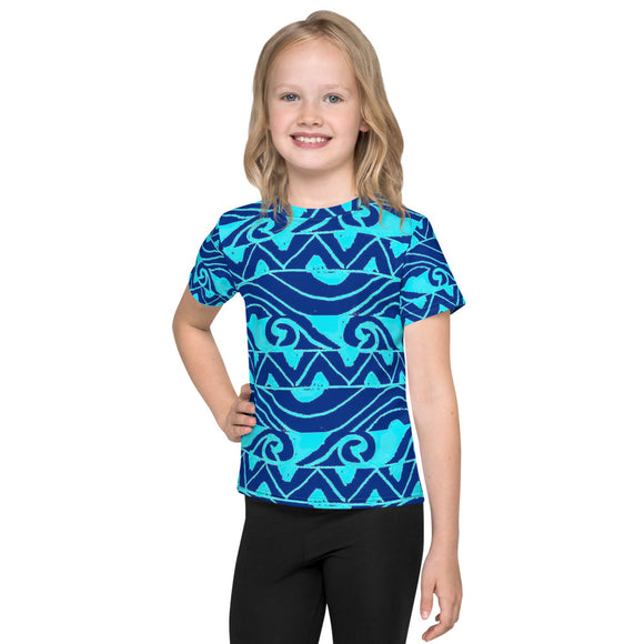 Peʻahi Kids Unisex Toddler T-Shirt (blue)