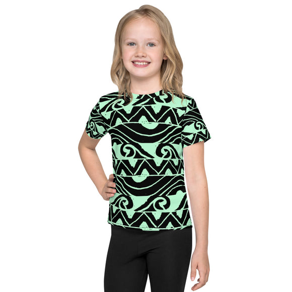 Pe’ahi Kids Unisex Toddler T-Shirt (Green)