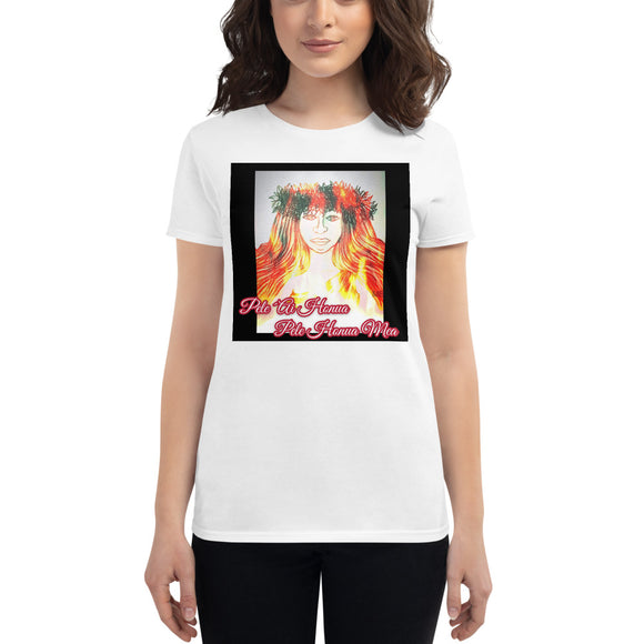Pele Honua Mea (Fire/Volcano) Women's short sleeve t-shirt (S-2X)