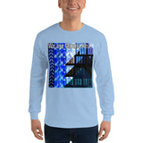 Mauna Kea Abstract Unisex Long Sleeve T-Shirt