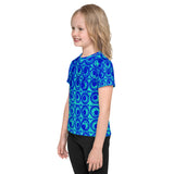 Mahina Kids Unisex Toddler T-shirt (ombré blue)