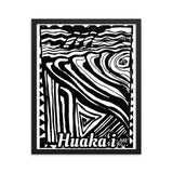Huakaʻi (Journey) Framed poster print